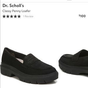 Worn 1x Dr. Scholls black loafers